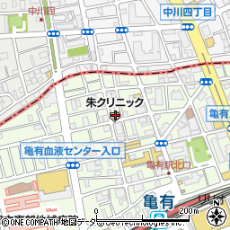田中健一郎建築研究所周辺の地図