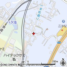 千葉県成田市不動ケ岡2017-7周辺の地図