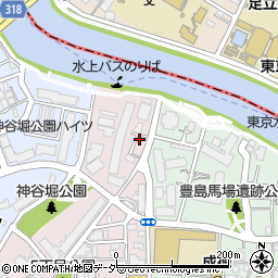 東京都北区王子5丁目27周辺の地図