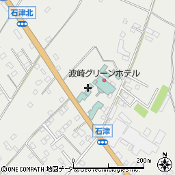 波崎グリーンホテル周辺の地図