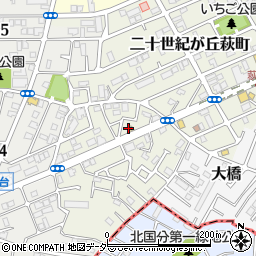 バイクショップエトワス松戸周辺の地図