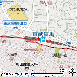 東武練馬駅 東京都板橋区 駅 路線図から地図を検索 マピオン