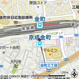 PRONTO プロント 京成金町駅店周辺の地図