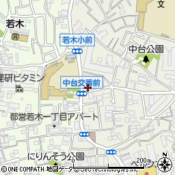 磯崎荘周辺の地図