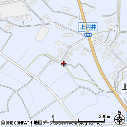 山梨県韮崎市円野町上円井1043周辺の地図