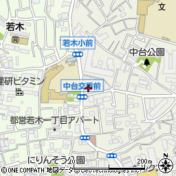 ドミノ・ピザ　中台店周辺の地図