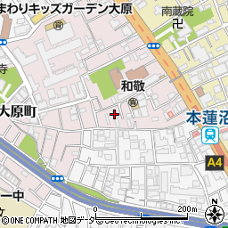 東京都板橋区大原町4周辺の地図