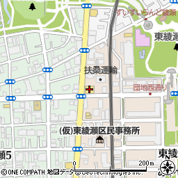 藍屋綾瀬店周辺の地図