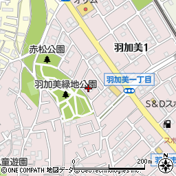 東京都羽村市羽加美1丁目5-8周辺の地図