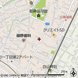 東村山諏訪郵便局周辺の地図