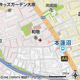 東京都板橋区大原町3周辺の地図