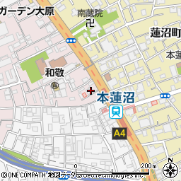 東京都板橋区大原町1周辺の地図