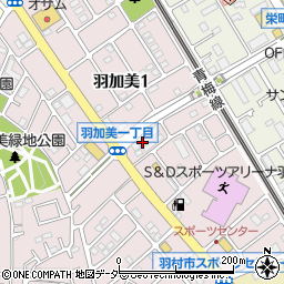 東京都羽村市羽加美1丁目22周辺の地図