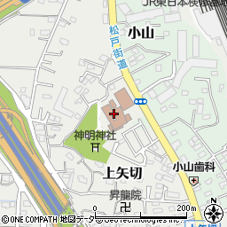 松戸市総合福祉会館周辺の地図