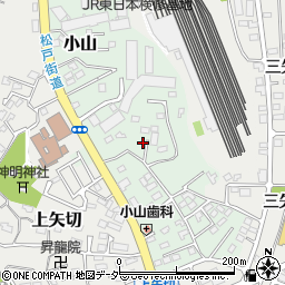 千葉県松戸市小山764-2周辺の地図