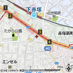 下赤塚鈴木ビル周辺の地図
