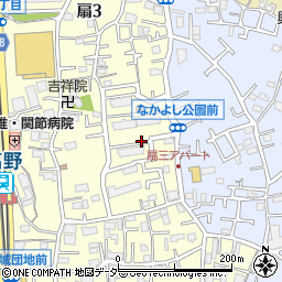 東京都足立区扇3丁目9周辺の地図