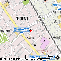 東京都羽村市羽加美1丁目22-2周辺の地図