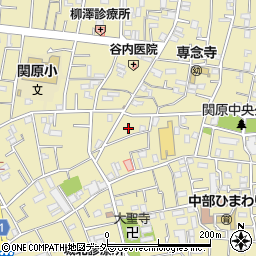 東京都足立区関原2丁目16周辺の地図