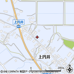山梨県韮崎市円野町上円井2552周辺の地図