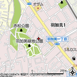 東京都羽村市羽加美1丁目5-11周辺の地図