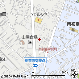 山屋食品株式会社　鎌ケ谷工場周辺の地図
