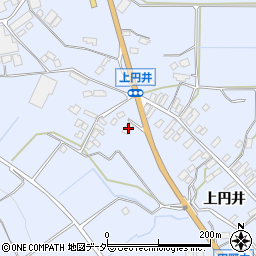 山梨県韮崎市円野町上円井1100周辺の地図