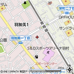 羽加美akippa駐車場【26】周辺の地図