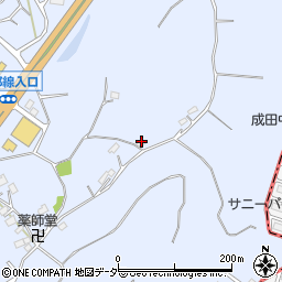 千葉県成田市不動ケ岡2191周辺の地図