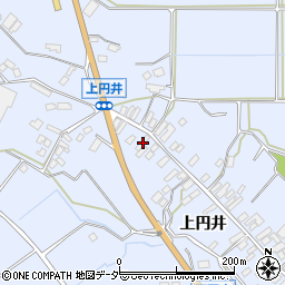 山梨県韮崎市円野町上円井1117周辺の地図