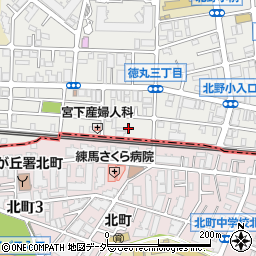東京都板橋区徳丸3丁目7周辺の地図