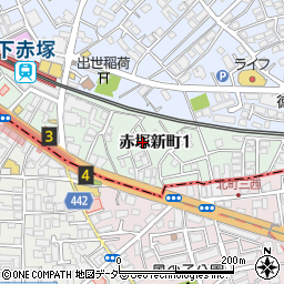 〒175-0093 東京都板橋区赤塚新町の地図