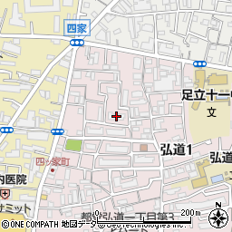 都営弘道一丁目アパート７号棟周辺の地図