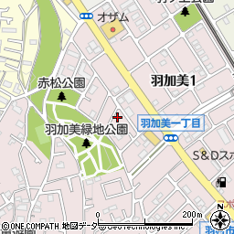 東京都羽村市羽加美1丁目5-12周辺の地図