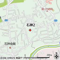 埼玉県新座市石神2丁目周辺の地図