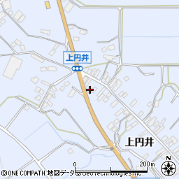 山梨県韮崎市円野町上円井1105周辺の地図