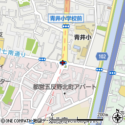 青井３東周辺の地図