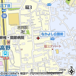 東京都足立区扇3丁目9-2周辺の地図
