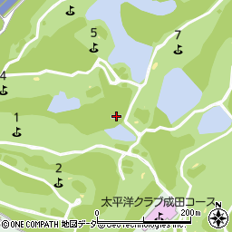 千葉県成田市川栗240周辺の地図