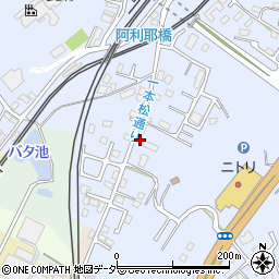千葉県成田市不動ケ岡2019-1周辺の地図