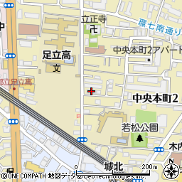 石川ハイム中央本町周辺の地図