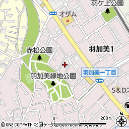 東京都羽村市羽加美1丁目4-11周辺の地図