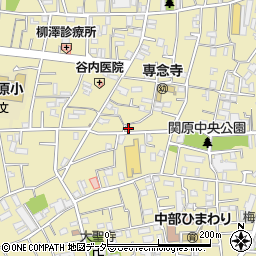 西新井動物病院周辺の地図