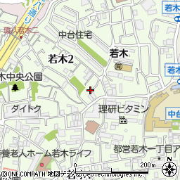 東京都板橋区若木周辺の地図