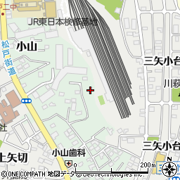 千葉県松戸市小山756-6周辺の地図