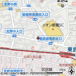 ビーンズ歯科周辺の地図