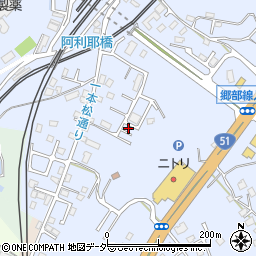 千葉県成田市不動ケ岡2025-24周辺の地図