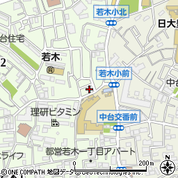 昌栄マンション若木周辺の地図