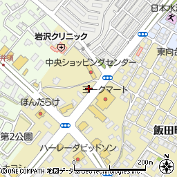 モスバーガー成田ニュータウン店周辺の地図