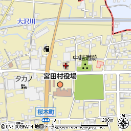 宮田ビジネス学院周辺の地図